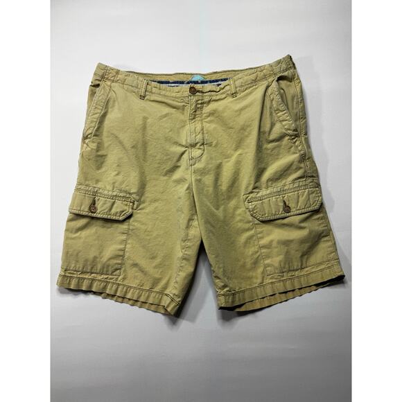Tommy Bahama Men's Khaki Cargo Shorts - Size 36x9 - Picture 1 of 6